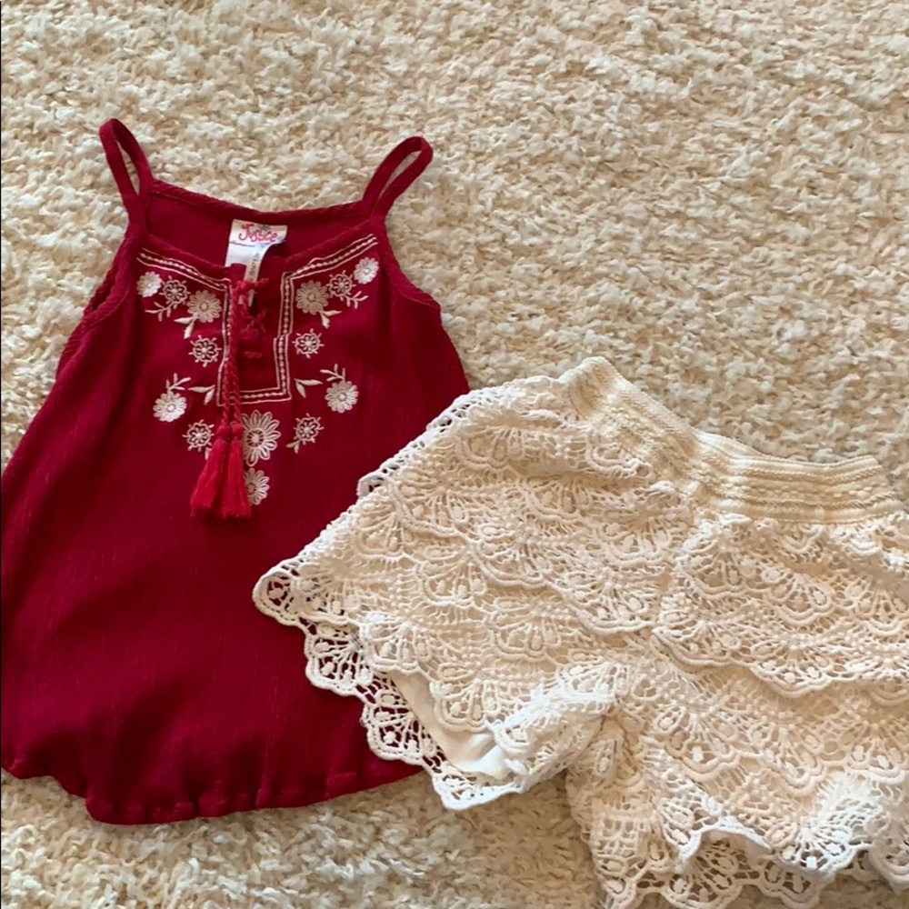 Size 5/6 Justice outfit